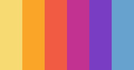 Caribbean Sunset Color Scheme » Blue Orange Purple Color Palette, Caribbean Color Palette, Sunset Color Scheme, Color Scheme Blue, Purple Hex, Caribbean Sunset, Purple Names, Sunset Color Palette, Hexadecimal Color