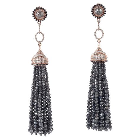 DIY tassel earrings