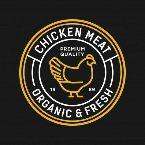 Chicken Restaurant Logos, Chicken Brands, Chicken Vector, Chicken Logo, Chicken Shop, Lab Logo, Meat Shop, Logo Design Collection, Sports Logo Design