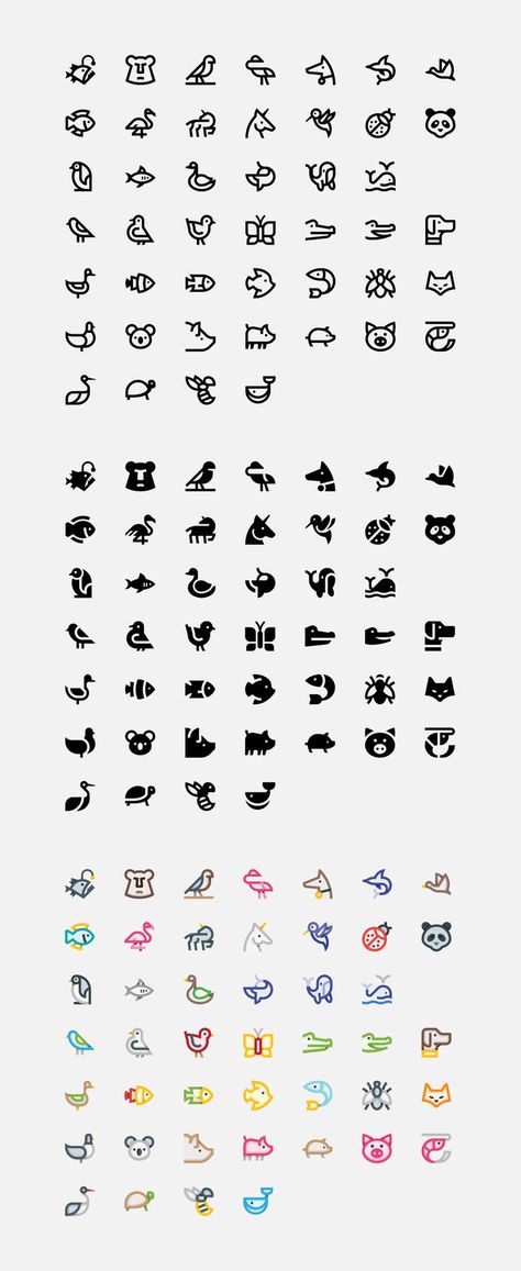 Animal Icons Animal Pictogram, Zoo Logo Design, Minimalist Animal Logo, Animal Icon Design, Animals Icon, Animal Symbols, Zoo Logo, Animal Logo Inspiration, Animal Symbol