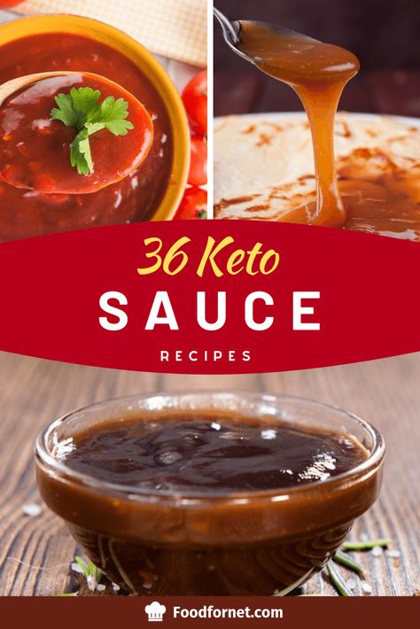 The premade sauces that you find in grocery stores tend to be packed full of artificial ingredients and hidden carbs, especially sugar or flour. Even the ones that are entirely keto-friendly often include concerning ingredients. It can also be frustrating to read through all of the ingredients labels to find the best sauce for your needs.   Keto sauce recipes are a much better alternative. #ketodiet #keto #sauce #reciperoundup #ketogenic #lowcarb #ketodiet #ketosis #lchf #ketolifestyle #ketolife Keto Sauces List, Keto Friendly Asian Sauces, Keto Taco Sauce Recipe, Keto Sauce For Pork, Low Carb Steak Sauce Recipe, Keto Friendly Sauces, Keto Sauce For Chicken, Keto Duck Sauce, Keto Chicken Sauce