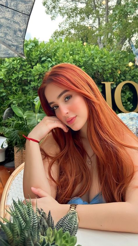 Nicole Rossi, Girl Hair Colors, Goddess Hairstyles, Copper Hair, Hairstyles Haircuts, Blonde Girl, Hair Colors, Pregnancy Photos, Redheads