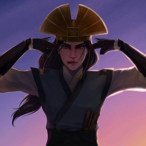 Avatar Kyoshi | Art by kanae (@kanaedraws) • Instagram Avatar Kyoshi Fanart, Kyoshi Fanart, Kyoshi Rangi, Kyoshi Avatar, Kyoshi Warrior, Avatar Kyoshi, Avatar Series, Korra Avatar, The Last Avatar