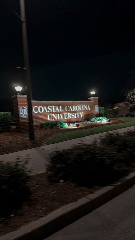 Coastal Carolina University Aesthetic, Coastal University, Dream University, College Things, Coastal Carolina University, College Vision Board, Future Vision, Dream College, Coastal Carolina