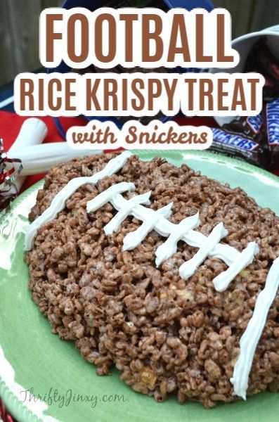 Football Party Desserts, Rice Crispy Cake, Football Desserts, Football Treats, Rice Crispy Treat, Superbowl Desserts, Football Snacks, Dessert Platter, Rice Krispy