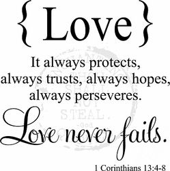 Love Quotes - Love Never Fails Angel Wing Quotes, Wing Quotes, Ready Quotes, Living Room Art Ideas, Room Art Ideas, Vinyl Sayings, Marriage Thoughts, The Feeling Of Love, Jesus Is My Rock