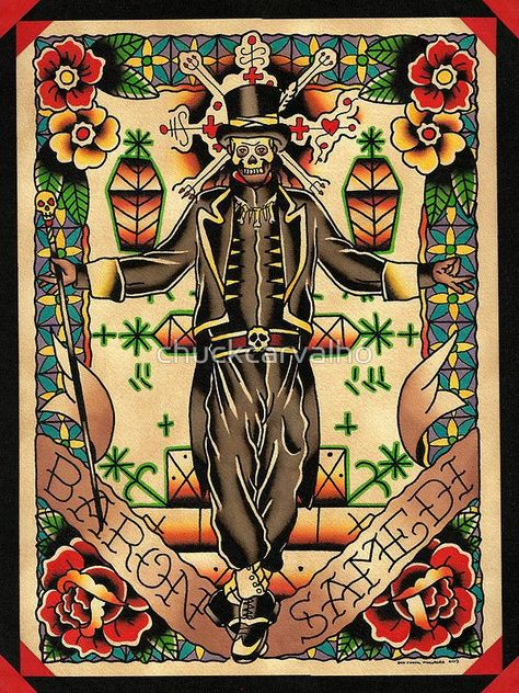 Hoodoo Art, Voodoo Tattoo, Haitian Vodou, Voodoo Art, Baron Samedi, Papa Legba, New Orleans Voodoo, Voodoo Hoodoo, Haitian Art