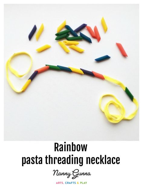 Pasta threading Rainbow Pasta, Imagination Tree, Rainbow Rice, Preschool Planning, Foam Letters, Sensory Activities Toddlers, Sensory Bottles, Fine Motor Skills Activities, Motor Skills Activities