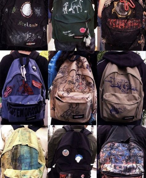 Inside My Bag, Swaggy Outfits, Grunge Aesthetic, Grunge Outfits, Fun Bags, Aesthetic Clothes, Just In Case, Cool Outfits, Graffiti