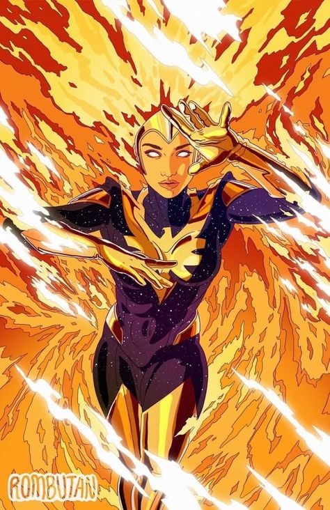 Phoenix (Force Phoenix) - X MEN Mister Sinister, Cosmic Queen, Deep In The Meadow, Phoenix Marvel, Marvel Jean Grey, Fire Elemental, Goblin Queen, Mr Sinister, Phoenix Force