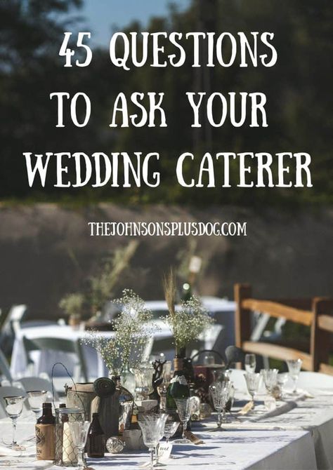 Ideas Para Catering, Wedding Caterer, Weddings By Color, Wedding Planning Guide, Wedding Planning Advice, Wedding Checklist, Wedding Advice, Wedding Catering, Wedding Planning Tips