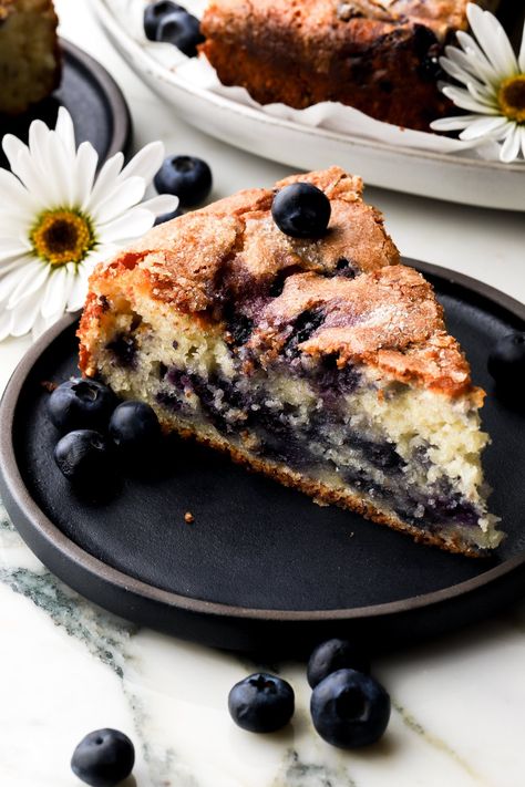 Blueberry Muffin Cake Baking Recipes From Scratch, Blueberry Muffin Cake, Lemon Treats, Big Tent, Strawberry Crisp, Vanilla Muffins, Pie Easy, Recipes From Scratch, Carrot Cake Muffins