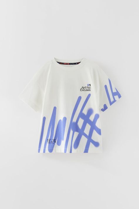 View All T-shirts Boy | ZARA United States Sporty Jacket, Fashion Reference, Shirt Design Inspiration, Aesthetic T Shirts, Shirt Print Design, Tee Shirt Designs, Selling Clothes, 로고 디자인, Zara United States