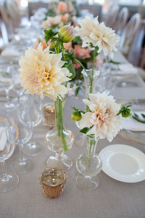 Dahlia Centerpiece Wedding, Dahlia Bridal Bouquet, Dahlia Centerpiece, Wedding App, Dahlias Wedding, Spa Reception, Wedding Apps, Napa Ca, Wedding Help