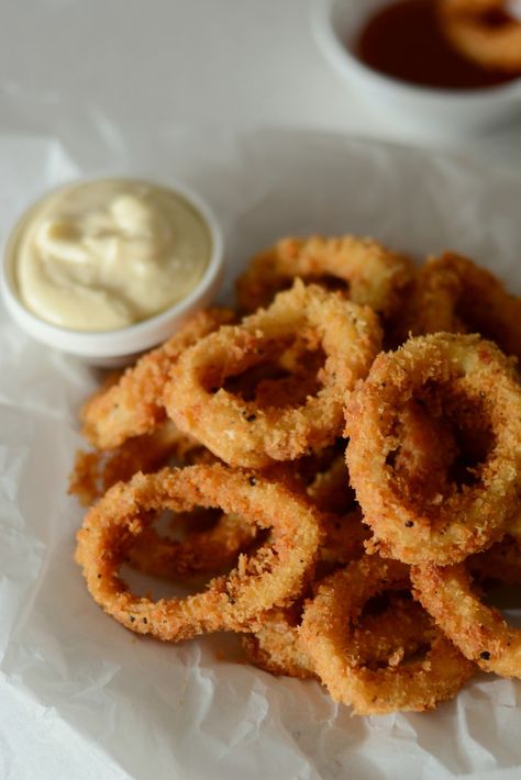 Spicy Fried Squid (with sambhar powder) - The Spice Adventuress