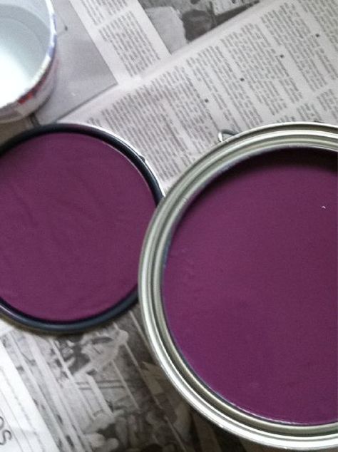 Benjamin Moore Eggplant for the back door hallway.... Plum Front Door, Smart Fabric, Living Colors, Eggplant Color, Purple Paint, Front Door Colors, Door Color, Paint Colors For Home, Benjamin Moore