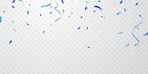 Blue confetti background for party celeb... | Premium Vector #Freepik #vector #confetti #party-confetti #party-ribbon #surprise-party Background For Party, Blue Confetti, Confetti Background, Color Png, Party Confetti, Png Background, Confetti Party, Surprise Party, Party Celebration