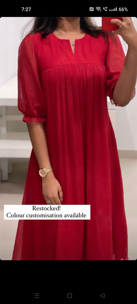 Nayanthara Dressing Style, Cotton Frock Kurti Designs, Frock Pattern Kurti Design, Net Clothes Kurti, Feeding Kurthi Models Latest, Kurta Hand Designs Women, Dresses For Heavy Bust Women, Latest Churidar Models, Kurta Tops Designs For Women