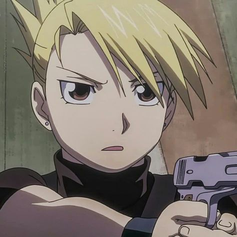 Fullmetal Alchemist Hawkeye, Riza Hawkeye Pfp, Riza Hawkeye Icon, Hawkeye Fma, Fma Icons, Full Metal Alchemist Brotherhood, Riza Hawkeye, Smash Or Pass, Edward Elric