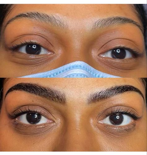 Ombré Eyebrows, Wax Brows, Brow Wax And Tint, Lifestyle Manifestation, Brow Goals, Eyebrows Goals, Brow Henna, Henna Eyebrows, Ombre Eyebrows