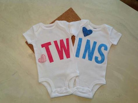 Funny Newborn Onesies, Twins Baby Boy, Twin Baby Photos, Girl Onsies, Twin Baby Clothes, Twins Boy, Twin Onesies, Twin Baby Boys, Twin Shirts