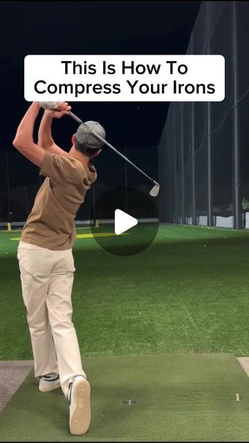 Golf Tip Zone | Golf Lessons That Work on Instagram: "COMPRESS YOUR IRONS ⤵️⁠ ⁠ 👉🏻 Tag a mate who needs this golf lesson.⁠ ⁠ 📌 DM me "HELP" to access a FREE training video showing you 3 secret moves every PGA Tour pro does to play incredible golf.⁠ ⁠ Follow @golftipzone for more great golf tips and drills to play incredible golf.⁠ ⁠ Video Credit: @bay_jark⁠ ⁠ Practice this golf tip to compress your iron shots. ⁠  ⁠ Want help to play even better golf?⁠ ⁠ ✅ SAVE this for later when practising, and don't forget to share it with your friends.⁠ ⁠ ✅ FOLLOW @golftipzone for more golf tips and drills to help you shoot lower golf scores.⁠ ⁠ #golftip #golftips #golftipsdaily #golftipsforbeginners #golftipoftheday" Iron Shots, Golf Basics, Golf Techniques, Golf Score, Golf Drills, Golf Videos, Golf Tips For Beginners, Golf Lessons, Tip Of The Day