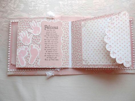 Baby Album Design, Mini Album Inserts, Micro Mini Album Tutorials, Disney Mini Album, Brag Books, Baby Mini Album, Album Scrapbook, Scrapbook Pictures, Mini Albums Scrap