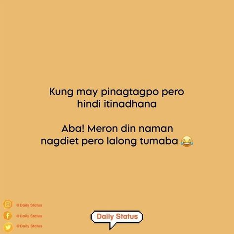 Pinoy Quotes, Tagalog Quotes Hugot Funny, Hugot Lines, Tagalog Quotes, Funny Face, Pick Up Lines, Short Quotes, Funny Faces, Funny Gif