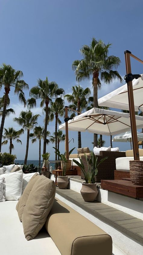 nikki beach marbella spain Nikki Beach Marbella, Nikki Beach, Marbella Spain, Luxury Lifestyle Dreams, Dream Holiday, Beach Aesthetic, Spain Travel, Pretty Places, Luxury Vacation