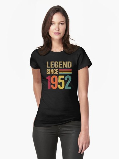 Perfect Gift Idea for Women and Men – Legend since 1952 Birthday Outfit. Greatest Holliday Present for Parents Turning 70 Mother, Mom, Uncle, Grandmother, Best Friend, Father, Grandfather, Aunt, Husband, Dad On 70 Yr Old Birthday Party Celebrate Your Husband, Wife, Mom, Dad 70th Birthday Party with This Funny 70 Yr Old Gift, Complete Your Collection of Bday Accessories for Him/her (Decorations, Banners, Card, Clothes) With This Cute 70th Tee. 70th B-day Gift for Family or Friend 4th Of July Design, Patriotic Clothing, Funny 4th Of July, American Flag Tshirt, Patriotic Outfit, 70th Birthday Gifts, 4th Of July Shirt, Tshirt Ideas, Maxi Styles