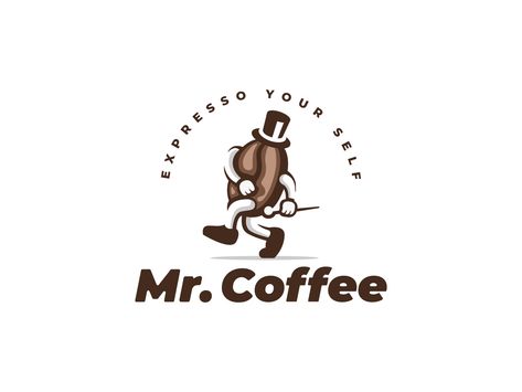 Coffee Logo Design Ideas, Coffee Logo Design, Mr Coffee, Logo Design Ideas, Coffee Logo, Global Community, Creative Professional, Design Ideas, Logo Design