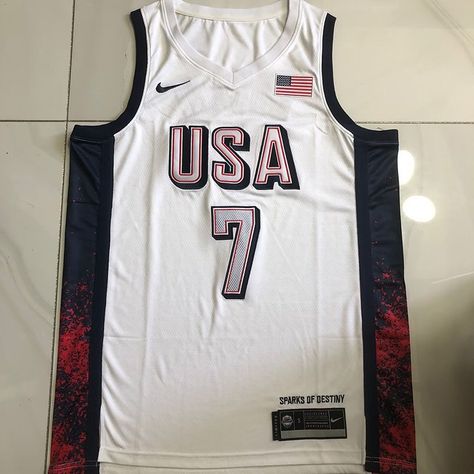 2024 Paris Olympics USA Dream Team #7 Kevin Durant Men’s Nike Embroidery White Jersey Friends who are interested can message me or visit my homepage website to purchase. #parisolympics2024 #usa #dreamteam #jersey #basketball #kevindurant #fiba White Basketball Jersey, Usa Dream Team, Usa Dream, Nike Embroidery, Jersey Basketball, White Basketball, Paris Olympics, Usa Basketball, Usa Olympics