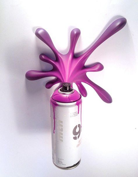 MTN94 Splash Spraycan Graffiti Sculpture | Etsy Spraycan Graffiti, Graffiti Sculpture, Dynamic Action, Graffiti Writing, Hand Making, Everything Is Possible, Spray Can, Art How, Art Toy