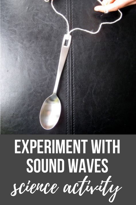 Gravity Lessons, Teaching Sound, Elementary Science Experiments, Earth Science Projects, Everyday Science, Sound Science, Chemistry Experiments, Science Activity, Sound Wave