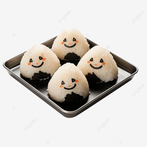 animated authenticity onigiri rice balls in anime realistic style anime onigiri rice balls winter Anime Realistic, Onigiri Rice, Food Anime, Food Png, Style Anime, Anime Food, Rice Balls, Transparent Image, Winter Food