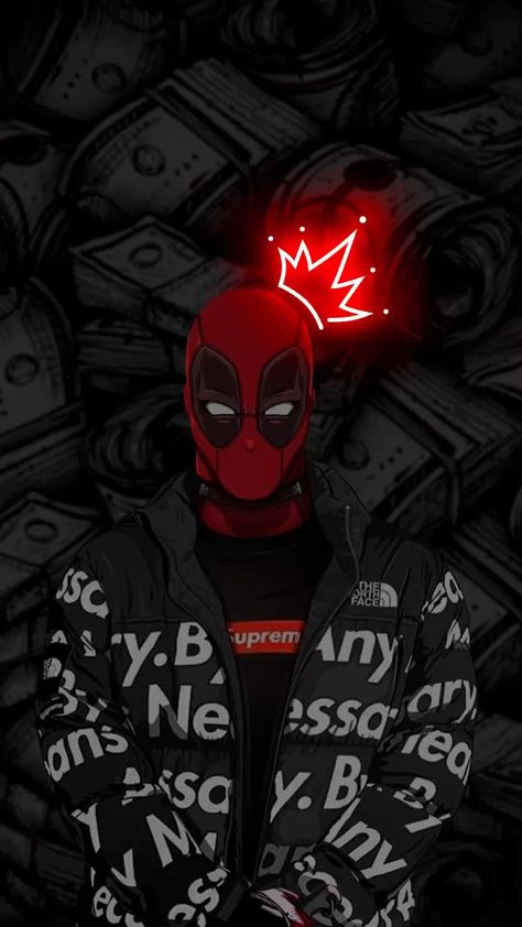 Deadpool Wallpaper Iphone, Baby Groot Drawing, Deadpool Cartoon, Deadpool Pictures, Pop Culture Tattoos, Deadpool Artwork, Culture Tattoos, Deadpool Funny, Unique Iphone Wallpaper