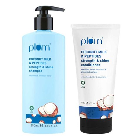 Coconut shampoo+ conditioner Pingu Pingu, Hair Care Kit, Coconut Milk Shampoo, Coconut Shampoo, Hair Care Kits, Plum Hair, Nourishing Shampoo, Shampoo Conditioner, Candy Shop