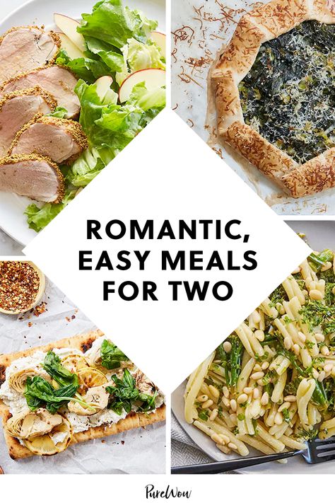 Date Night Meals At Home Healthy, Date Night In Dinner Ideas, Dinners To Make Together, Meals To Cook Together Date, Easy Date Night Recipes, What To Have For Dinner Tonight, Lunch Date Recipes, Dinner Recipes For Couples, Date Night Meal Ideas