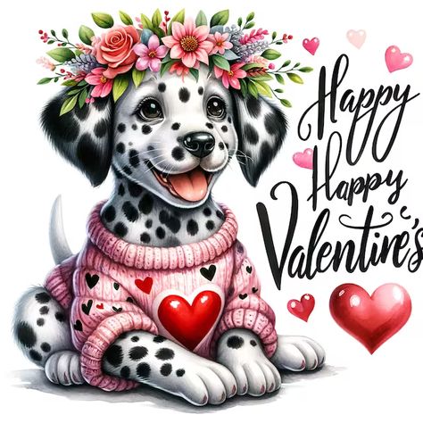 MagicStitchWorlds - Etsy Cute Dog Clipart, Animal Valentines, Valentine Greetings, Valentines Clipart, Happy Valentines Day Images, Whatsapp Wallpaper Cute, Whimsical Wreaths, Valentines Day Clipart, Valentines Crafts