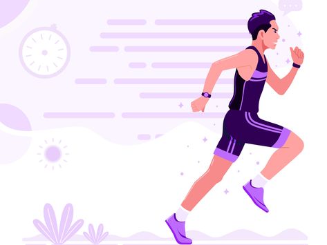 Running Men Athletic Sport vector illustration by Zain A' Web Animation, Running Illustration, Sport Vector, Freelancer Website, Sport Art, Poster Layout, Saint Charles, Athletic Sports, Vector Illustration Design