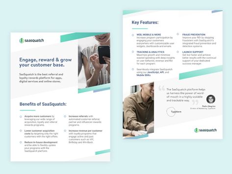 Two Page Sales Sheet Design by Chris Ruffell on Dribbble Sell Sheet Design Layout, Sales Sheet Design, Sell Sheet Design, One Sheet Design, Work Moodboard, Grid Design Layout, Corporate Poster, Sales Sheet, Sheet Design