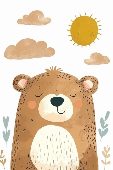 Boho Nursery Art Posters Midjourney Prompt | PromptBase Nursery Room Poster, Emotion Background, Boho Nursery Art, Boho Animals, Woodland Animals Theme, Poster Diy, Room Prints, Animal Doodles, Kid Art