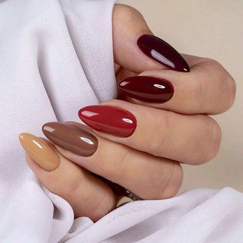 Unghie Sfumate, Fall Gel Nails, Cute Nails For Fall, Her Nails, Makijaż Smokey Eye, Thanksgiving Nails, Dipped Nails, Classy Nails, Chic Nails