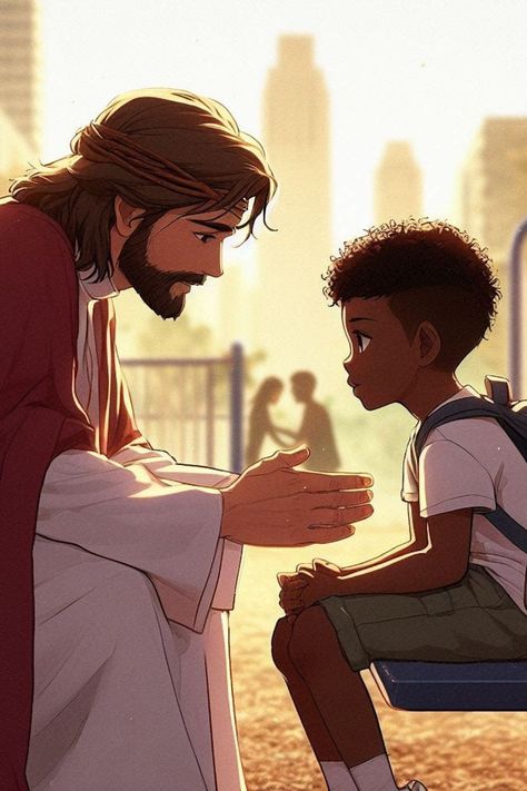 Jesus art wallpaper anime style Comforting Art Aesthetic, Christian Anime Art, Anime Bible Verse, Jesus Cute Wallpaper, Jesus Anime Art, Adonai Wallpaper, Comforting Anime, God Jesus Image, Jesus Aesthetic Pictures