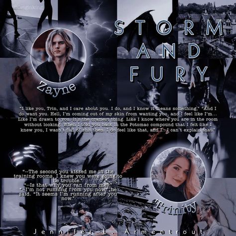 Storm And Fury Jennifer L Armentrout, Storm And Fury Fanart, Storm And Fury, Boyfriend Inspiration, Book Journaling, Dark Elements, Ya Series, Book Tok, Jennifer L Armentrout