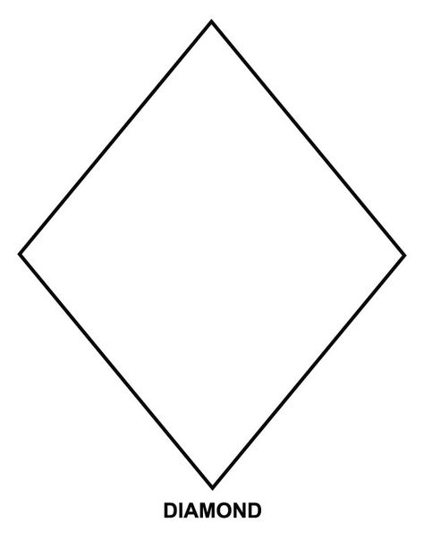 diamond coloring page | Download Free diamond coloring page for kids | Best Coloring Pages Diamond Coloring Page, Diamond Shape Worksheets For Preschool, Diamond Worksheet Preschool, Diamond Shape Activities For Preschool, Diamond Crafts For Toddlers, Diamond Shape Crafts Preschool, Diamond Template Free Printable, Diamond Crafts Preschool, Diamond Activities For Preschool