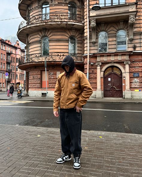 Carhartt Brown Jacket Outfit, Carhartt Gilet Outfit, Carhartt Active Jacket Outfit Men, Carhartt Detroit Jacket Outfit Men, Detroit Jacket Outfit Men, Detroit Outfit, Carhartt Jacket Outfit Men, Brown Jacket Outfit Men, Carhartt Detroit Jacket Outfit