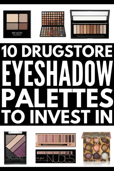 Burgundy Smokey Eye, Best Drugstore Eyeshadow, Affordable Eyeshadow Palettes, Daytime Smokey Eye, Smokey Eyes Tutorial, Drugstore Eyeshadow Palette, Drugstore Eyeshadow, Make Your Own Makeup, Makeup 2018