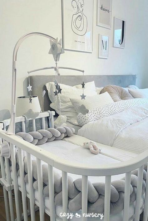 Cozy Baby Room, Baby Room Organization, Cozy Nursery, Nursery Room Boy, Nursery Room Design, Baby Room Inspiration, Nursery Room Inspiration, Baby Cot, Baby Room Design