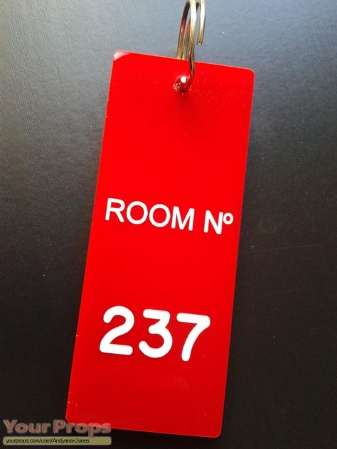 The Shining replica movie prop Room 237 key-fob The Shining Birthday Party, The Shining Decorations, The Shining Party Theme, Stephen King Themed Party, The Shining Themed Party, The Shining Halloween Decor, The Shining Party, The Shining Room 237, The Shining Room